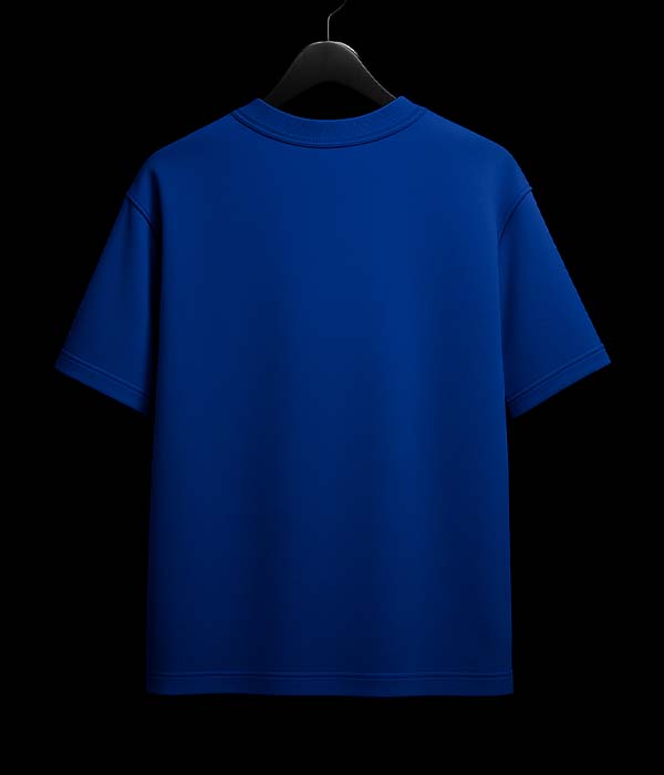 Tour Pullover - White/Royal Blue